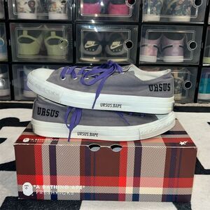 Bape Foot Soldiers  Men's Low Top Sneakers Size 9M/10.5W